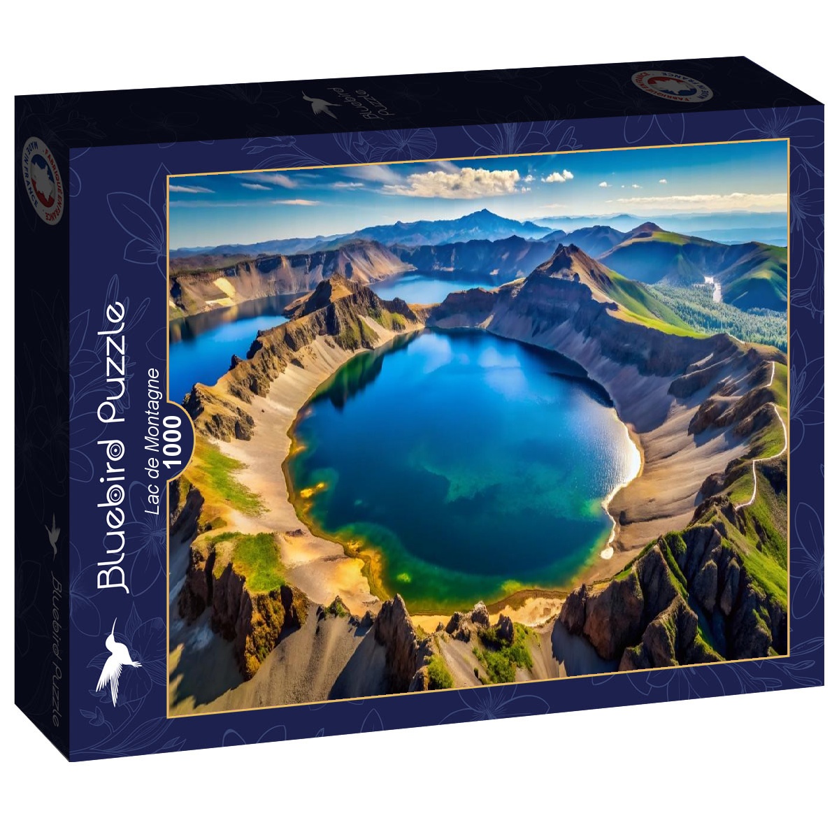 Alternative view of Mountain Lake Puslespil 1000 Brikker