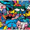 Britto Garden – Bluebird Puslespil 1000 Brikker