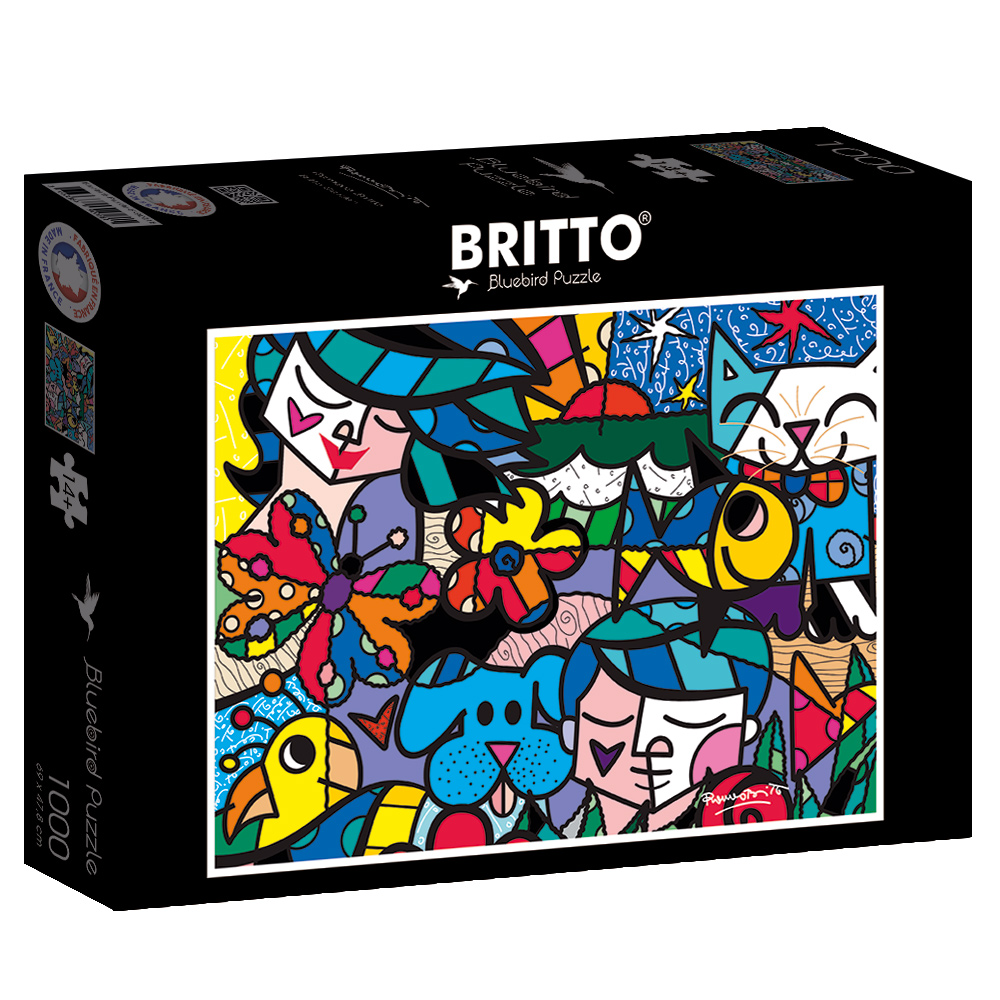 Alternative view of Britto Garden Puslespil 1000 Brikker