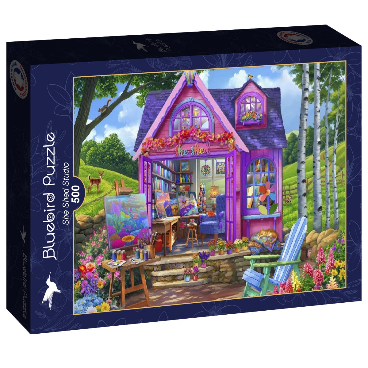 Alternative view of She Shed Studio Puslespil 500 Brikker
