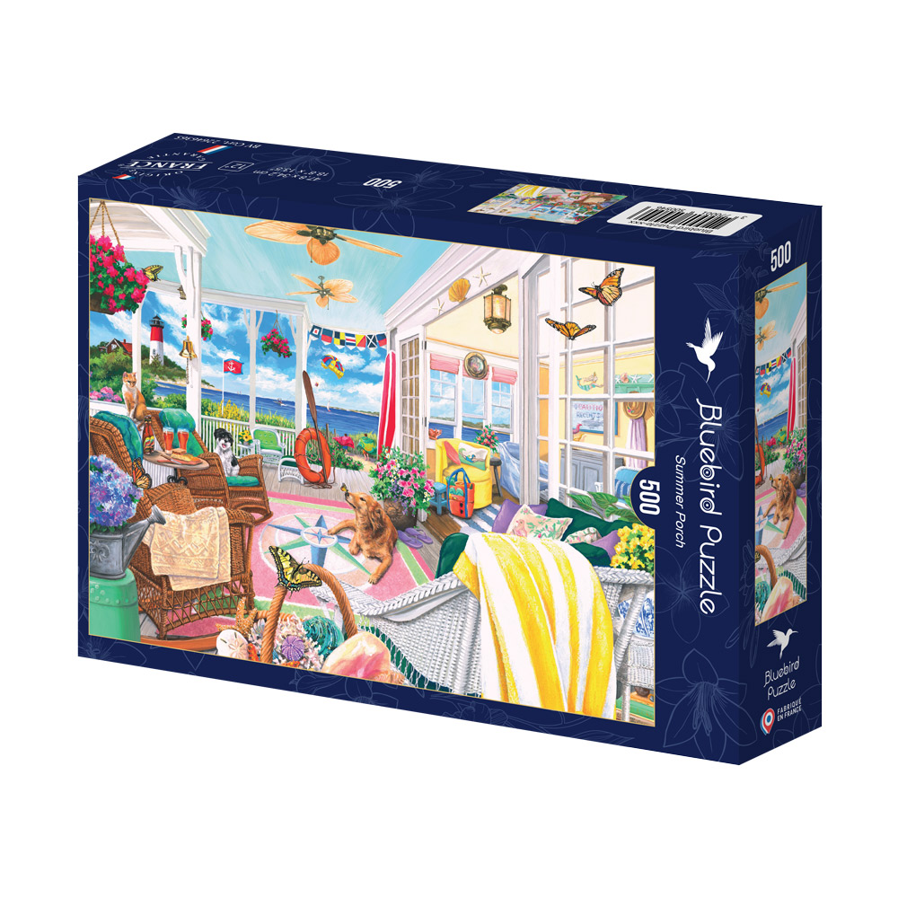 Alternative view of Summer Porch Puslespil 500 Brikker