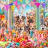 Sweet Tooth Candy – Bluebird Puslespil med 500 Brikker