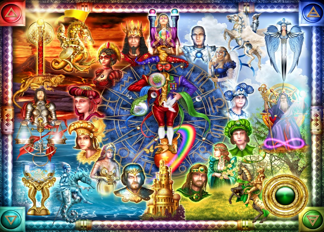 Tarot of Dreams – Bluebird Puslespil 1500 Brikker