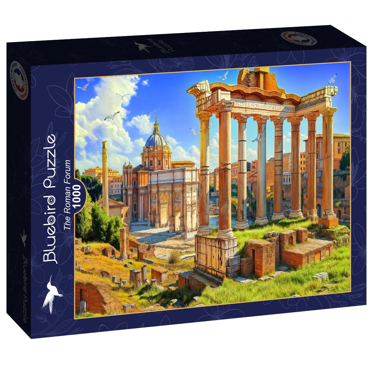 Alternative view of Roman Forum Puslespil 1000 Brikker