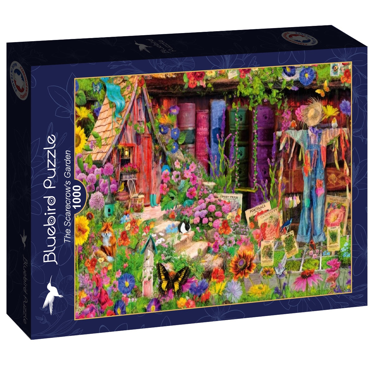 Alternative view of Scarecrow's Garden Puslespil 1000 Brikker