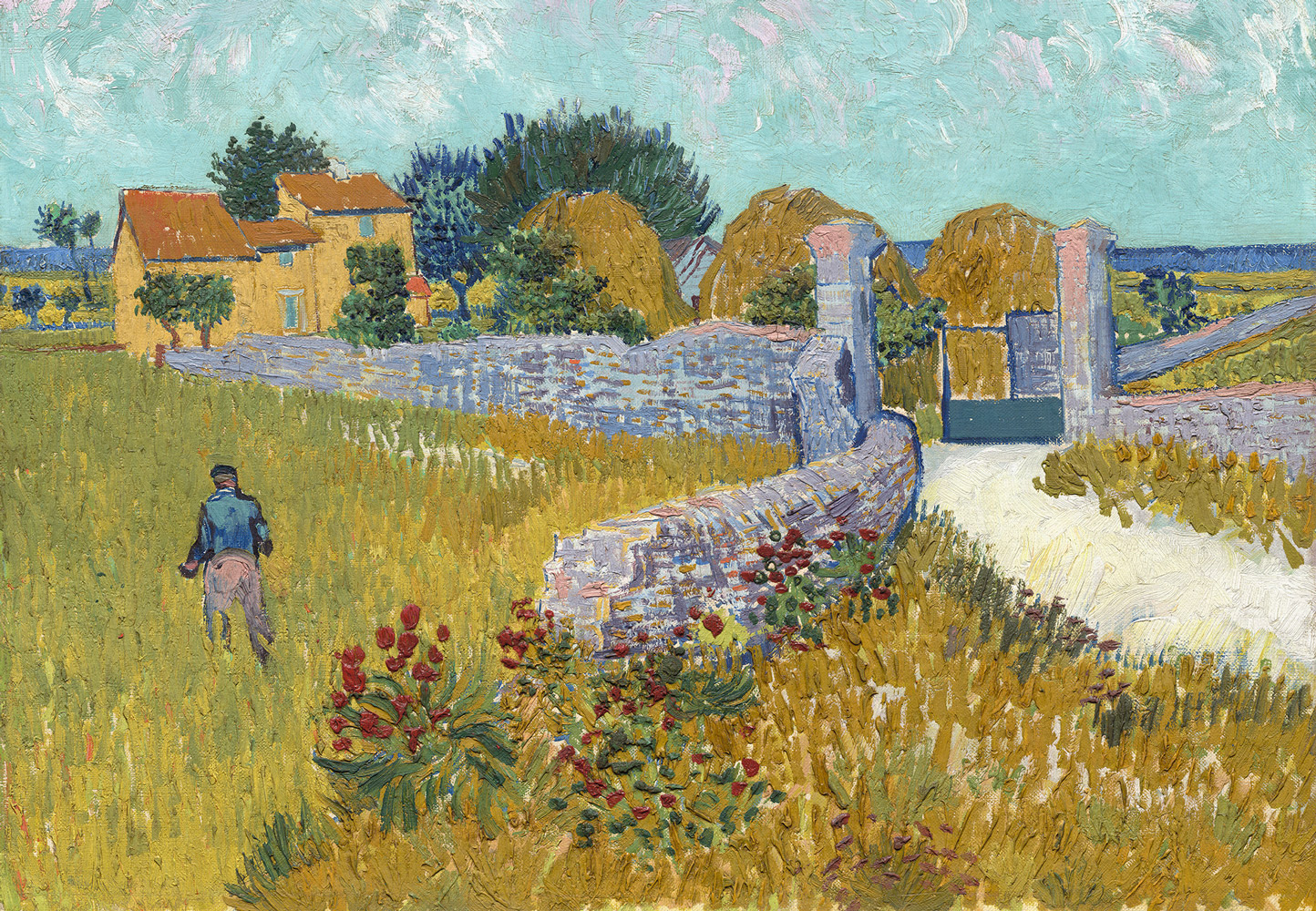Vincent van Gogh Ferme en Provence – Bluebird 1000 Brikker