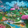 Cinderella’s Castle – Castorland Puslespil 1000 Brikker