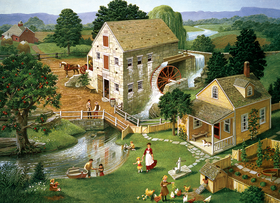 Four Star Mill – Cobble Hill Puslespil 1000 Brikker