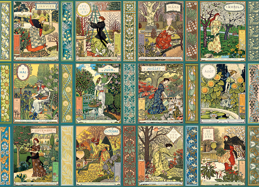 Jardinière – A Gardener’s Calendar – Cobble Hill 1000 Brikker