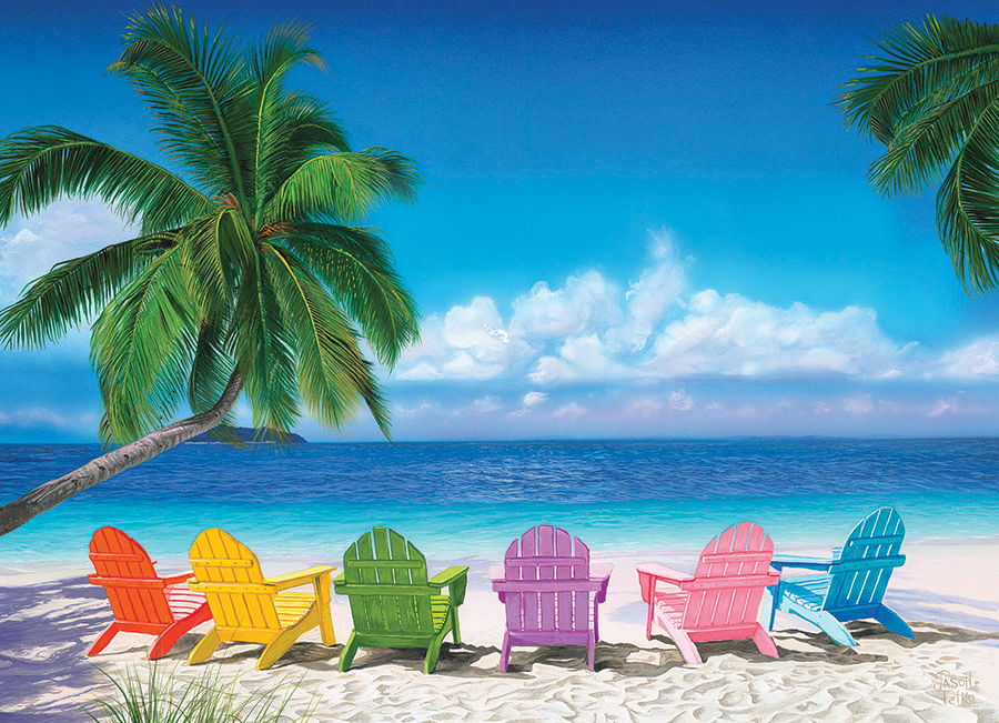 Paradise – Cobble Hill Puslespil 1000 Brikker
