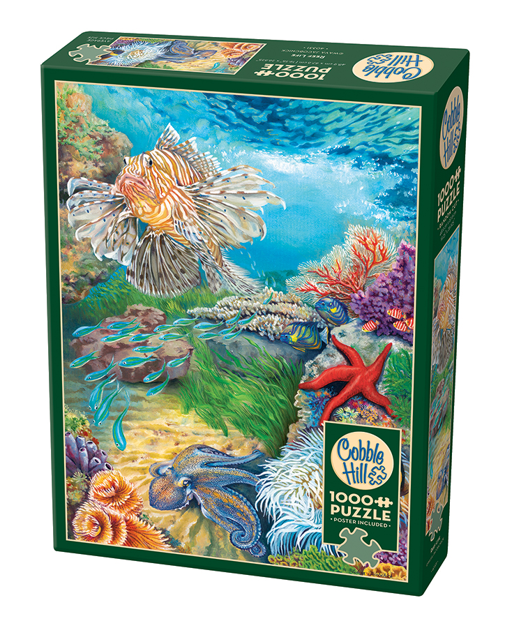 Alternative view of Reef Life Puslespil 1000 Brikker
