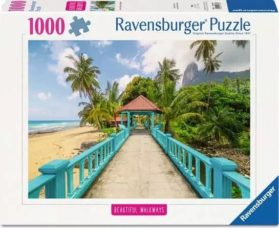 Alternative view of Colorful Bridge In Malaysia Puslespil 1000 Brikker
