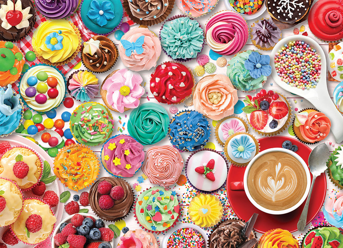 Cupcake Party – Eurographics Puslespil 1000 Brikker