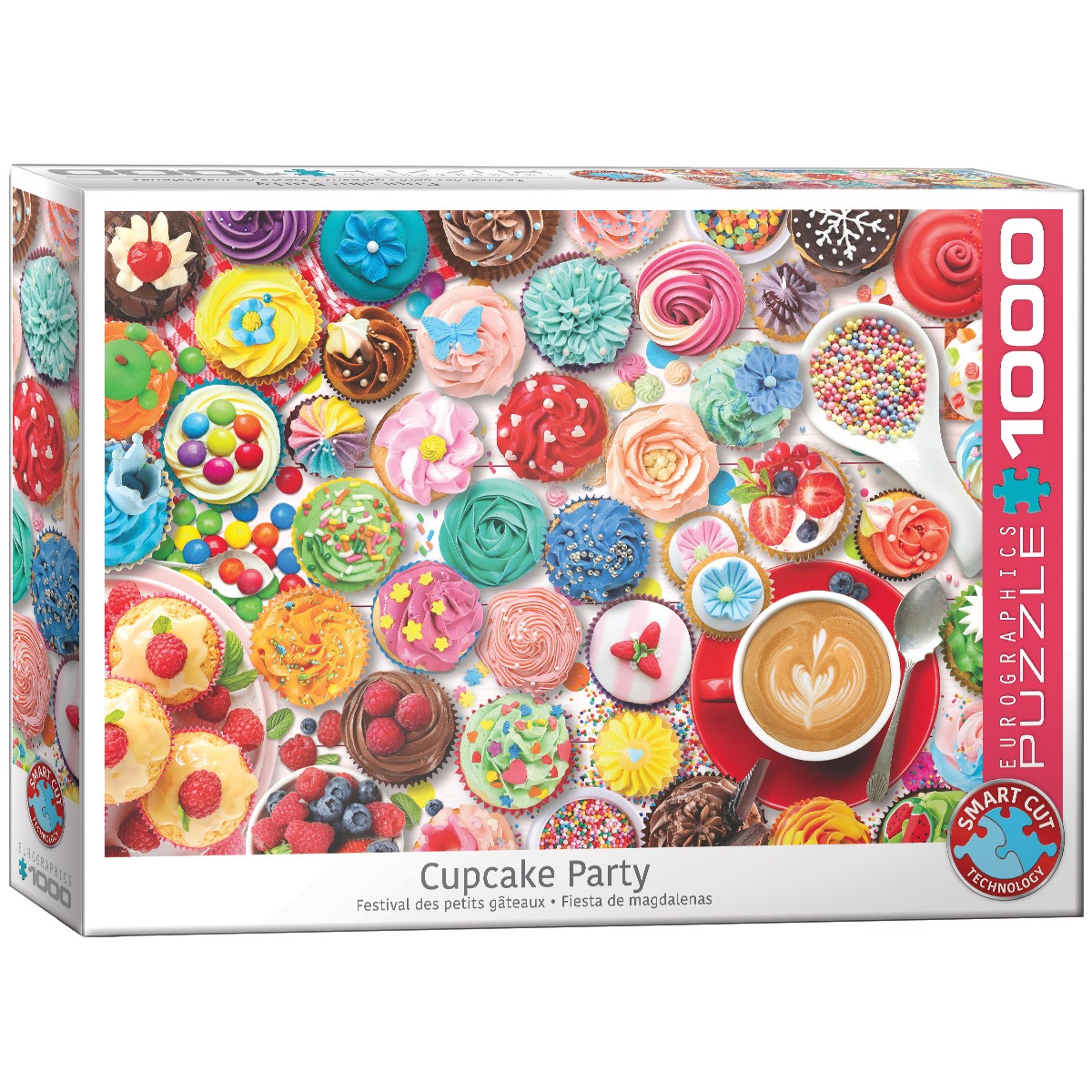 Alternative view of Cupcake Party Puslespil 1000 Brikker