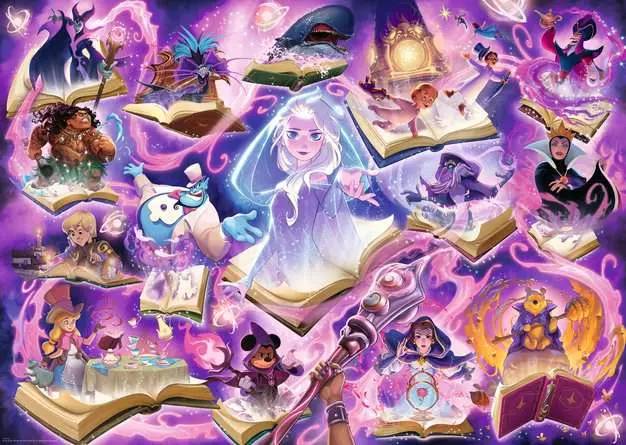 Disney Lorcana Amethyst – Ravensburger Puslespil med 1000 Brikker