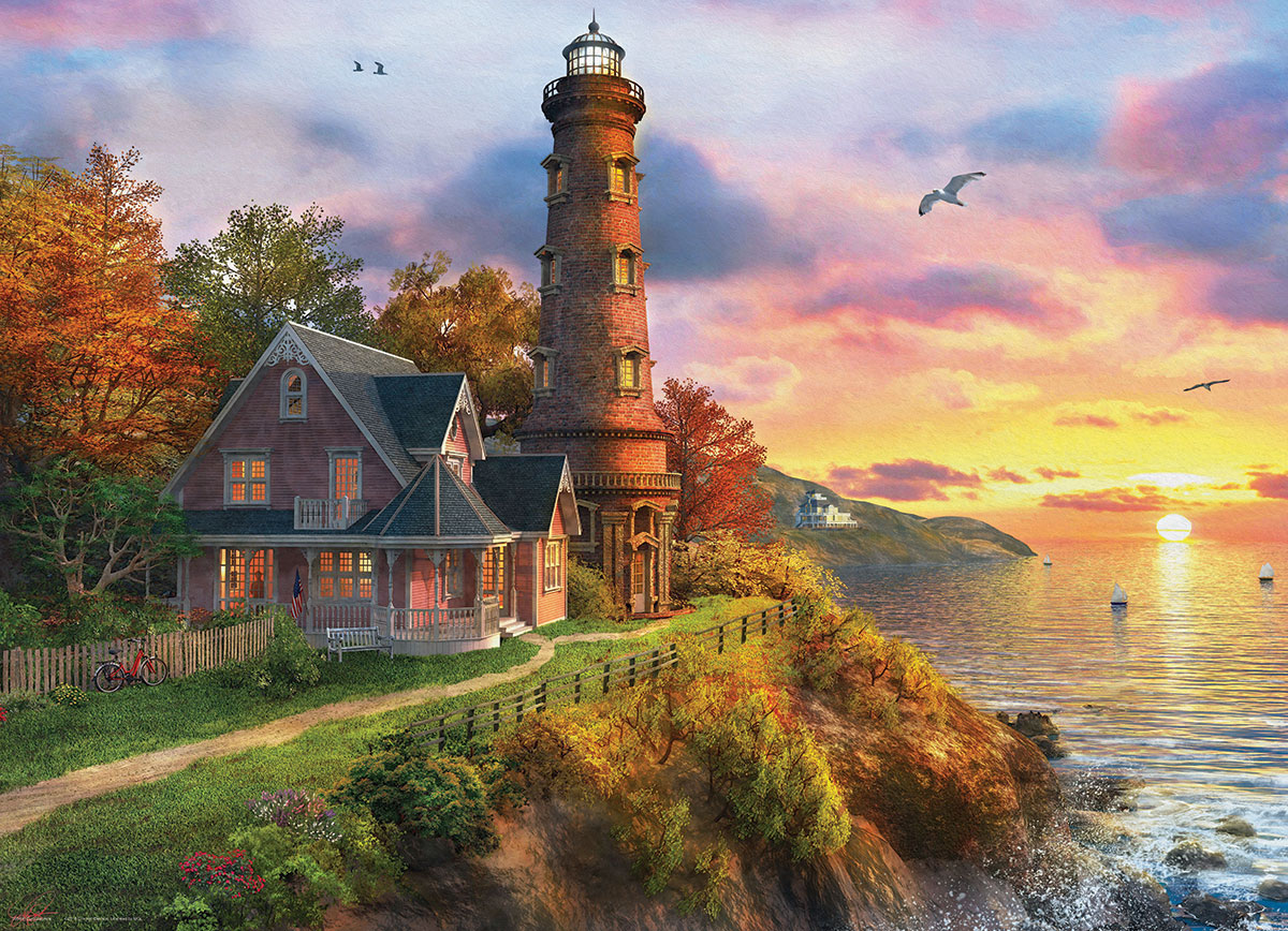 The Old Lighthouse – Eurographics Puslespil 1000 Brikker