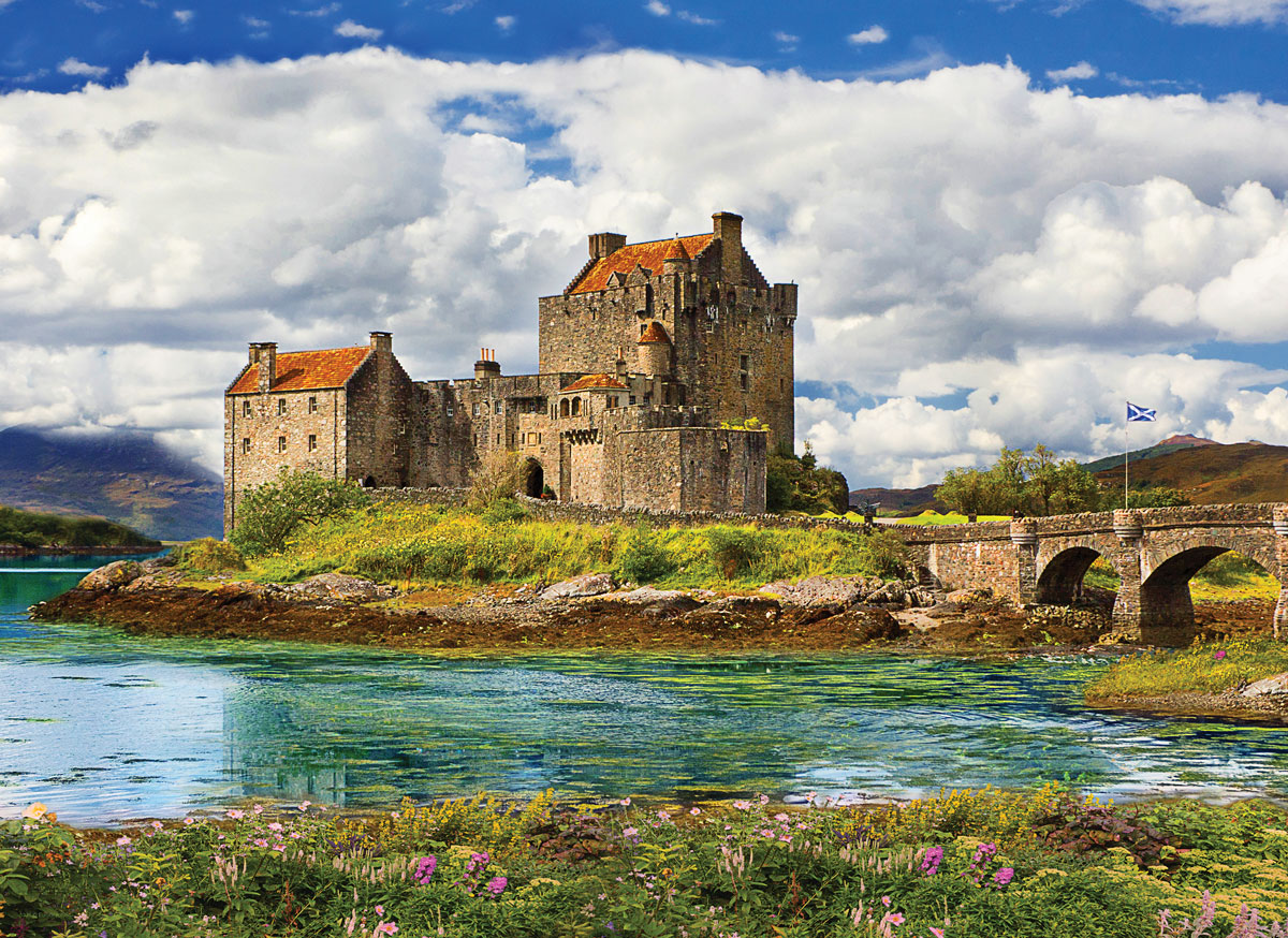 Eilean Donan Castle Scotland – Eurographics Puslespil 1000 Brikker