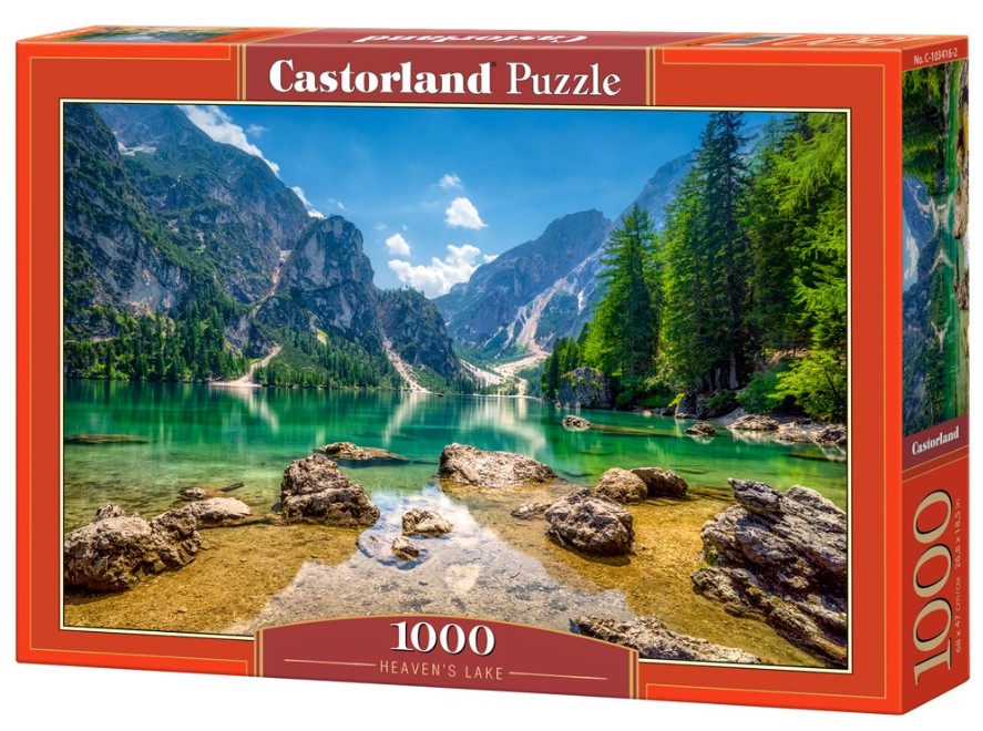 Alternative view of Heaven's Lake Puslespil 1000 Brikker
