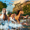 Horse Wonderland – Castorland Puslespil 1000 Brikker