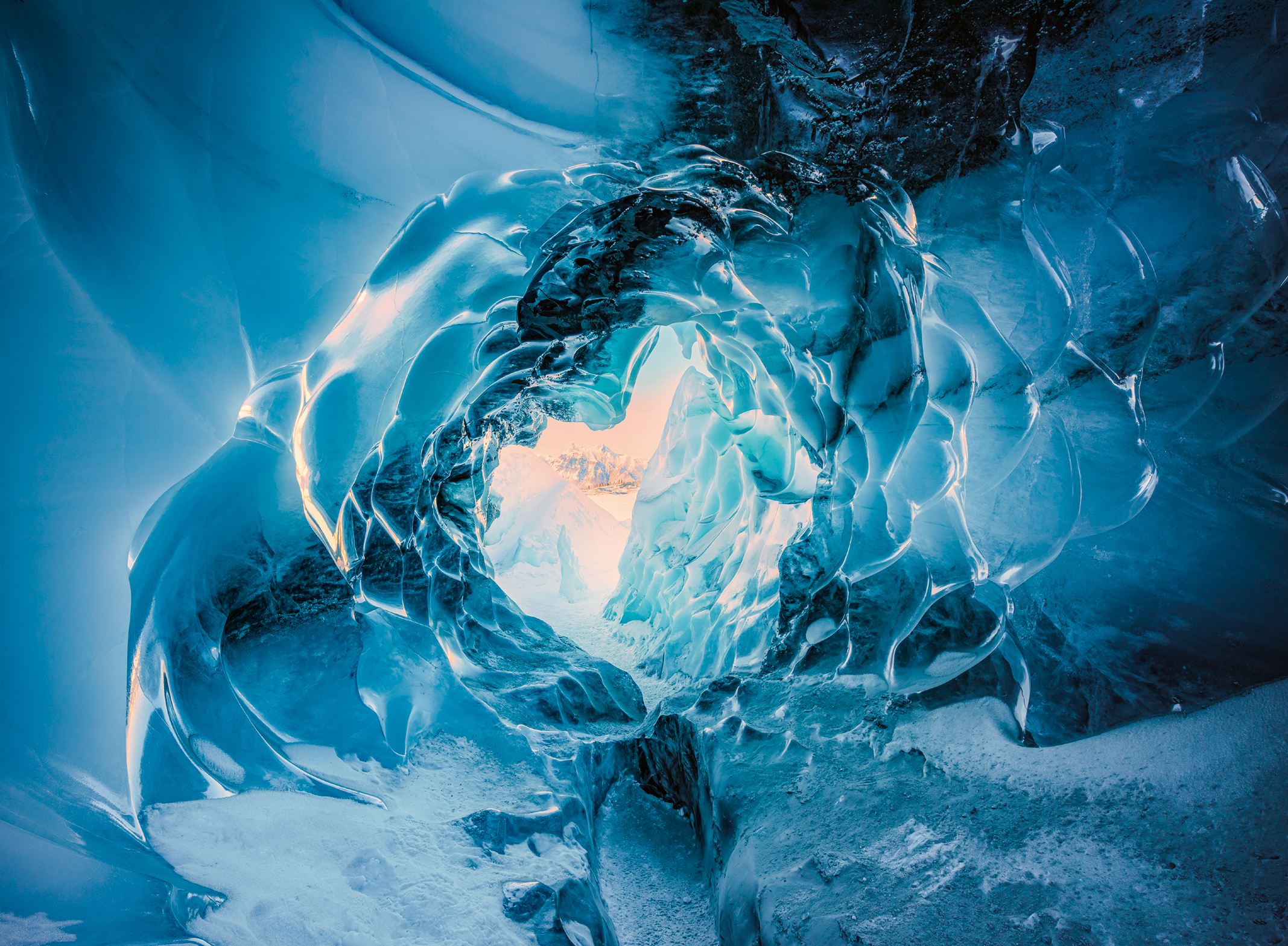 In the Eye of the Glacier – Ravensburger Puslespil med 500 Brikker