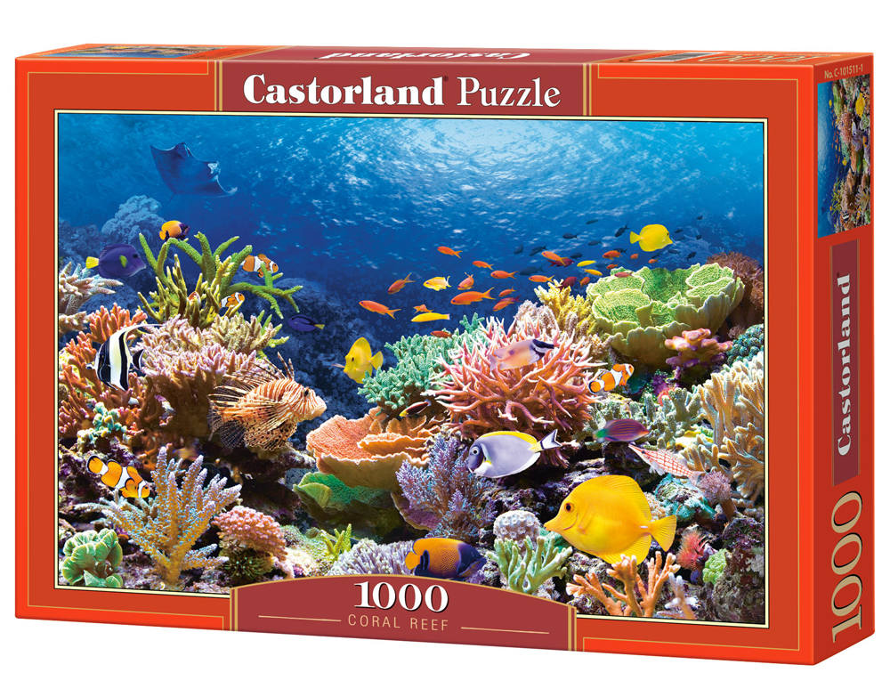 Alternative view of Coral Reef Puslespil 1000 Brikker
