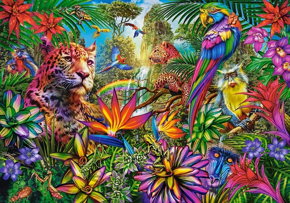 Jungle Fashion – Castorland Puslespil med 500 Brikker