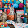 Kittens in the Sewing Room – Eurographics Puslespil 1000 Brikker