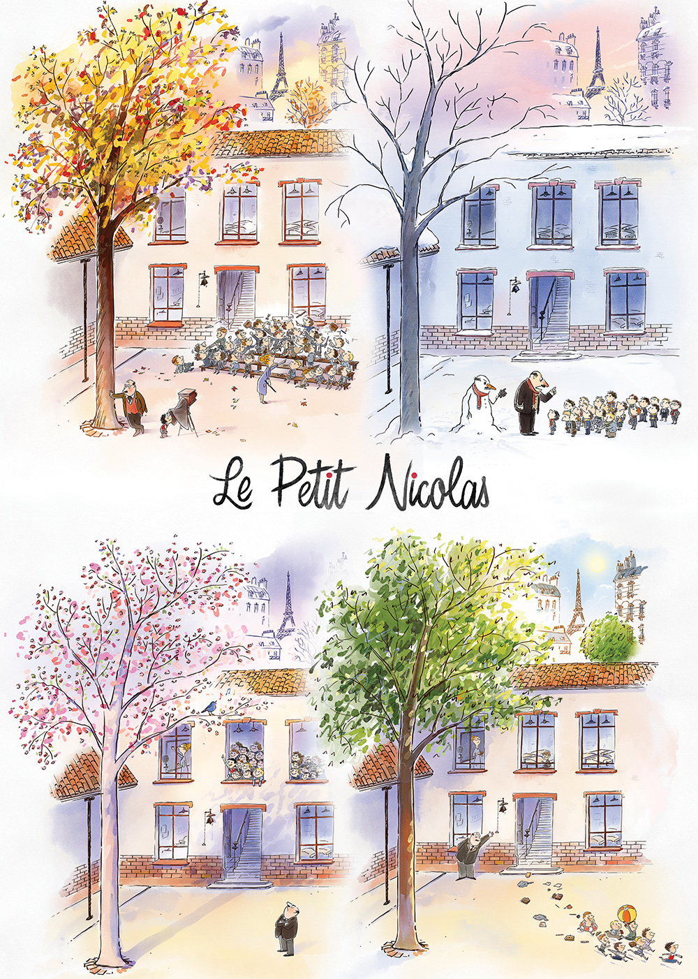 Le Petit Nicolas – Grafika Puslespil 1000 Brikker