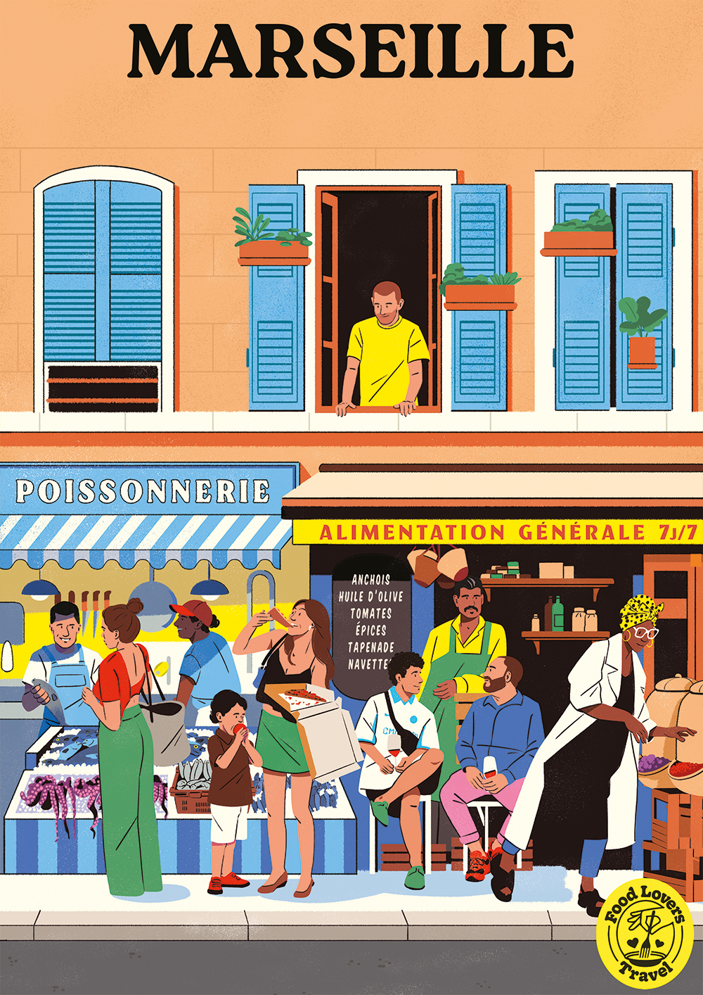 Marseille – Hachette Puslespil 1000 Brikker