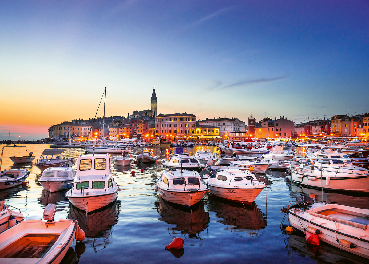 Mediterranean Croatia – Ravensburger Puslespil med 1000 Brikker