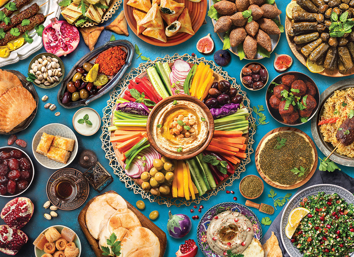 Middle Eastern Table – Eurographics Puslespil 1000 Brikker