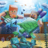 Minecraft Mosaic – Ravensburger Puslespil med 1000 Brikker