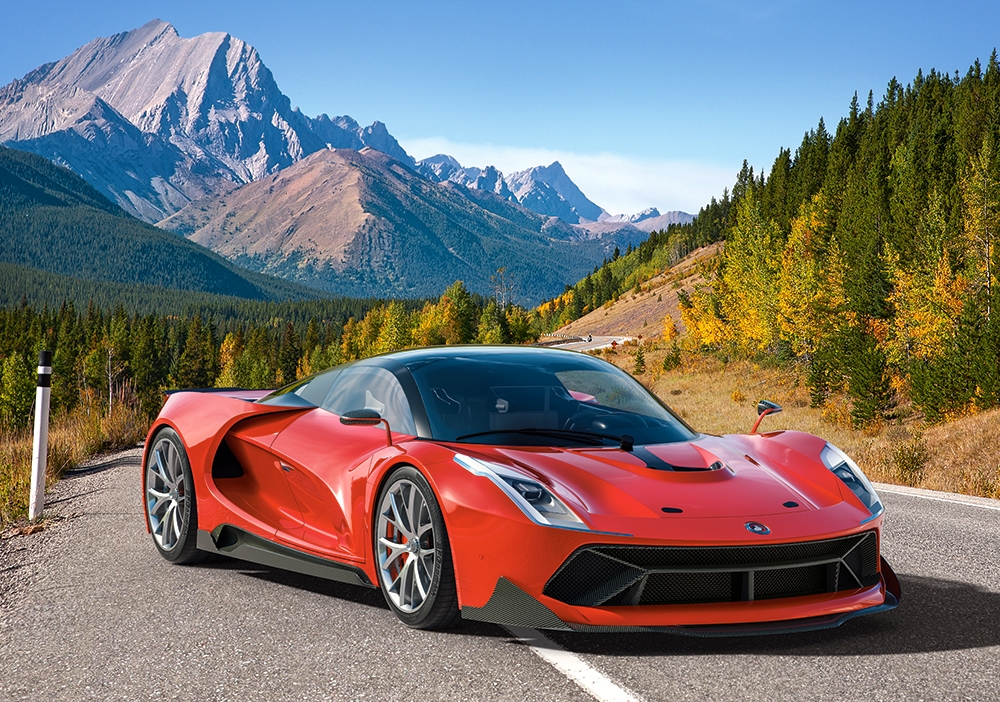 Mountain Ride – Castorland Puslespil med 500 Brikker