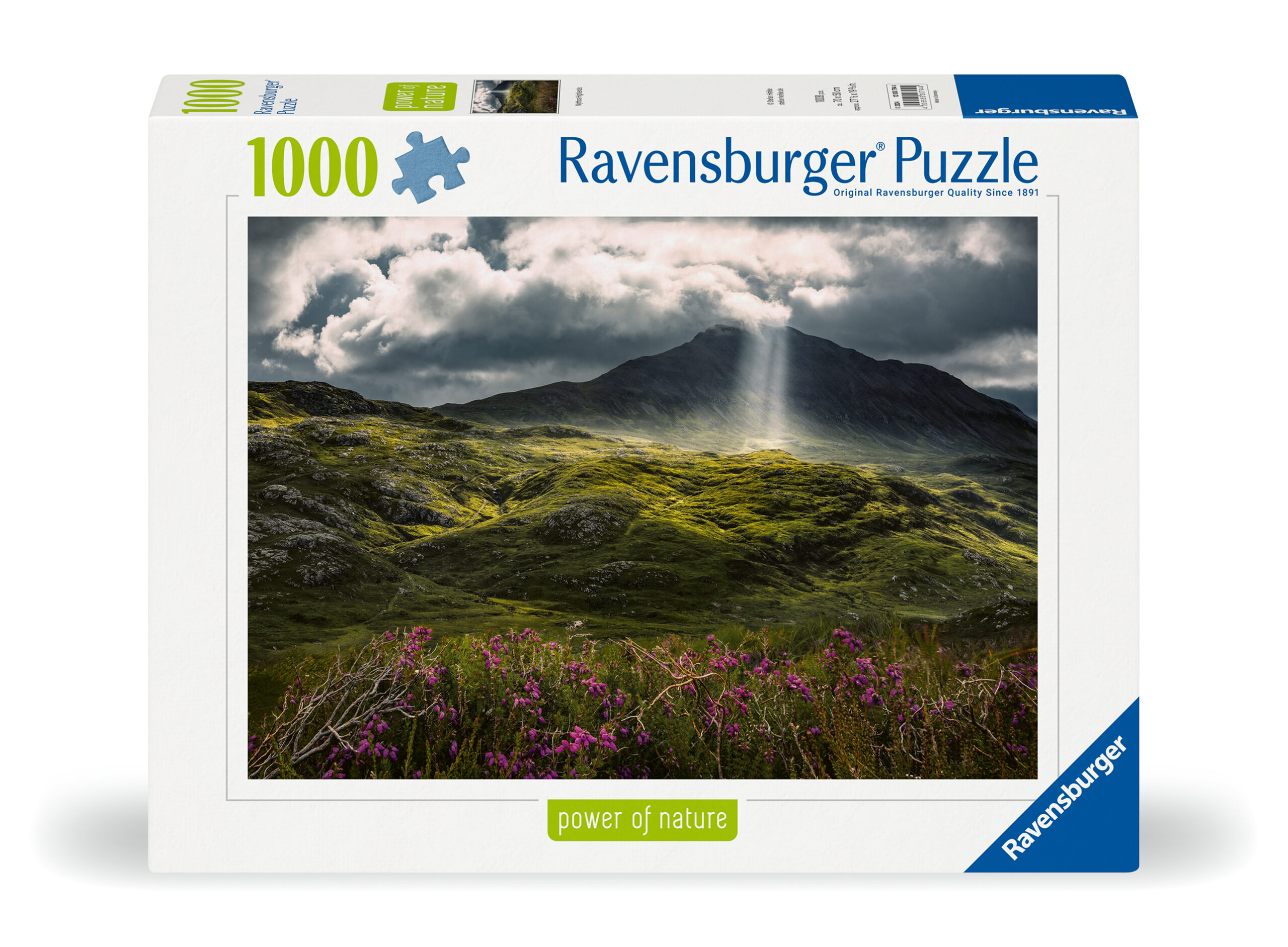 Alternative view of Mysterious Mountains Puslespil 1000 Brikker