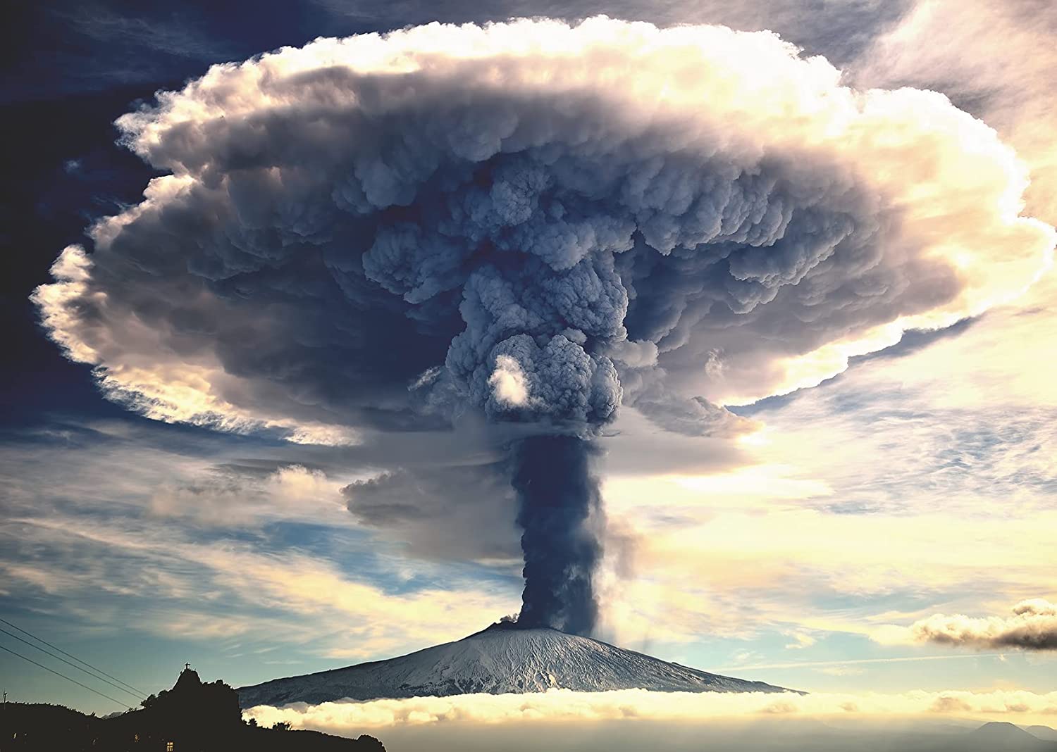 Nature Edition 23: Etna Volcano – Ravensburger Puslespil med 1000 Brikker
