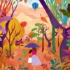 Autumn Walk – Pieces & Peace Puslespil 1000 Brikker