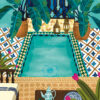 Blue Riad – Pieces & Peace Puslespil 1000 Brikker