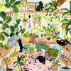 Botanical Cats – Pieces & Peace Puslespil 500 Brikker