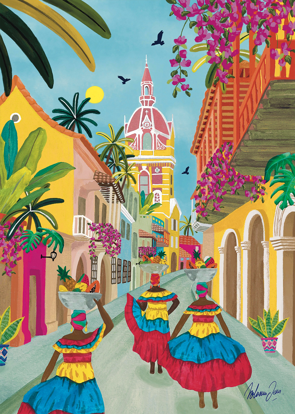 Cartagena – Pieces & Peace Puslespil 1000 Brikker