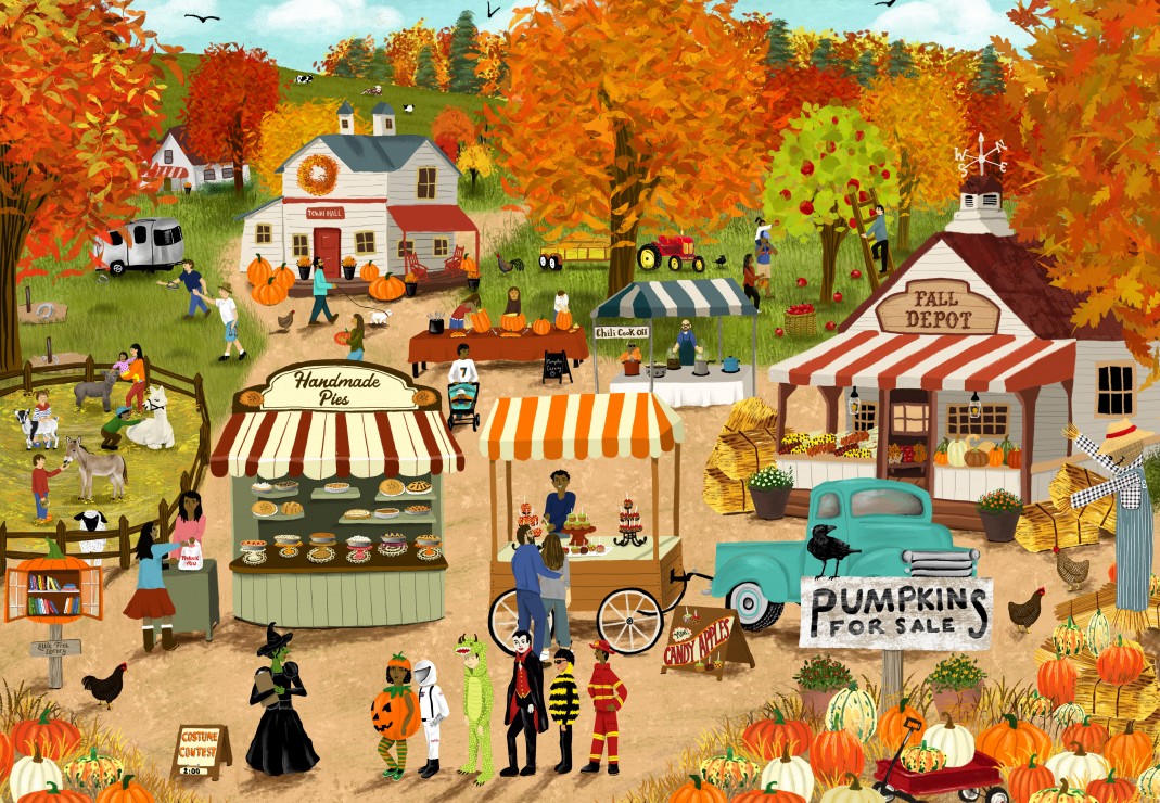 Fall Festival – Pieces & Peace Puslespil 1000 Brikker