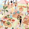 Farmers Market – Pieces & Peace Puslespil 1000 Brikker