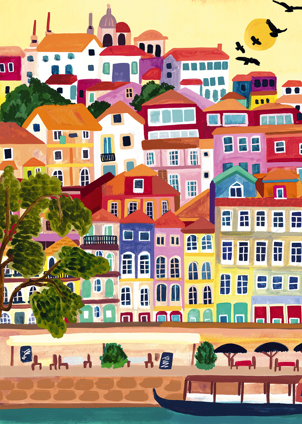 Porto Portugal – Pieces & Peace Puslespil 1000 Brikker