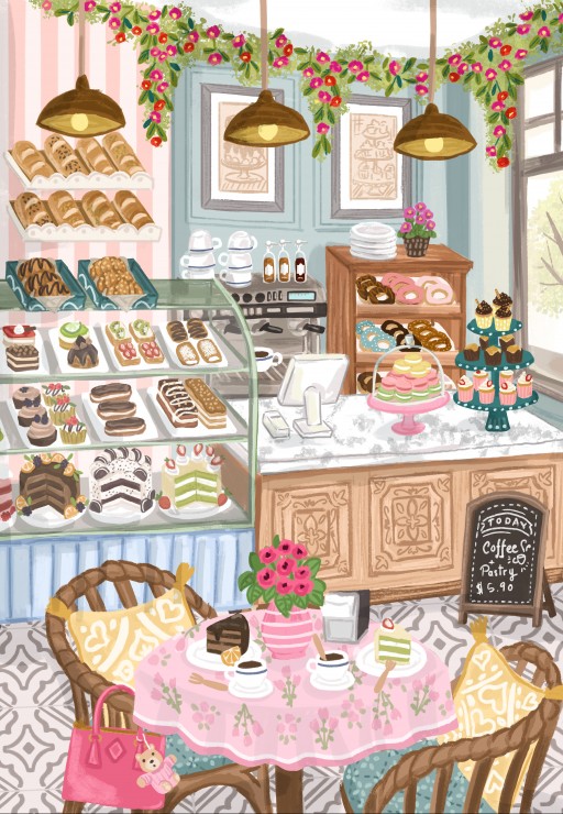 Sweet Treats – Pieces & Peace Puslespil 1000 Brikker