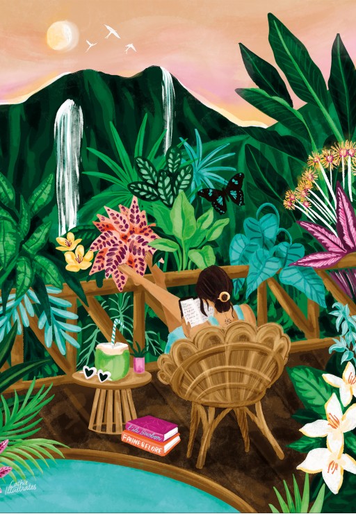 Tropical Break – Pieces & Peace Puslespil 1000 Brikker