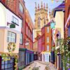 York Petergate – Pieces & Peace Puslespil 1000 Brikker