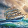 Sailing Against All Odds – Castorland Puslespil med 1000 Brikker