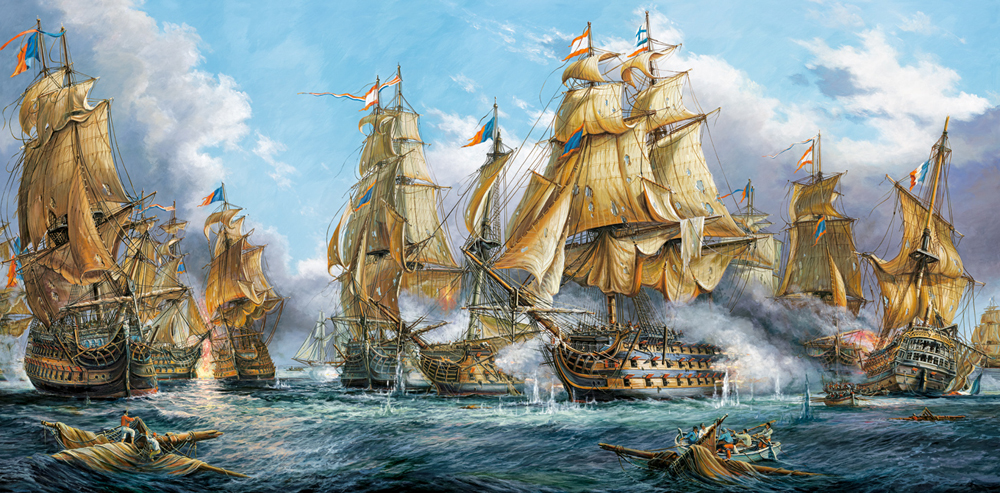 Sea Battle – Castorland Puslespil med 4000 Brikker