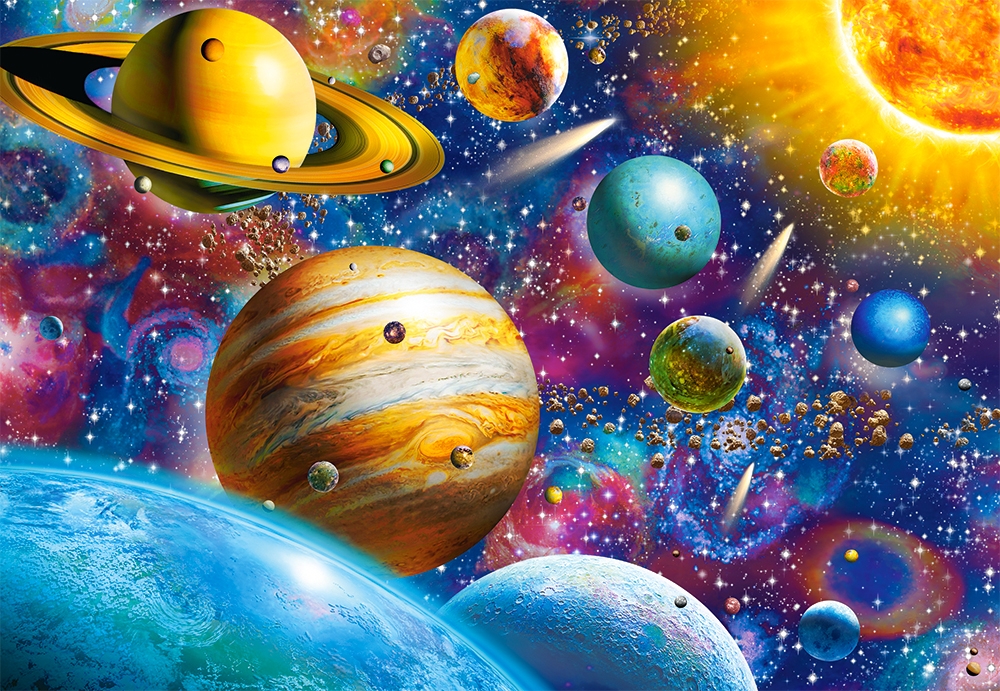 Solar System Odyssey – Castorland Puslespil 1000 Brikker