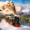 Steam Train – Castorland Puslespil 1000 Brikker