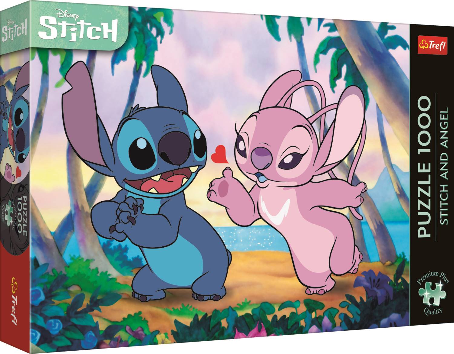 Alternative view of Stitch & Angel Puslespil 1000 Brikker